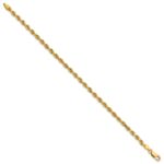 14K 3.25mm Diamond-cut Rope with Lobster Clasp Chain - Image 2