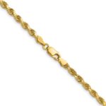 14K 3.75mm Diamond-cut Rope with Lobster Clasp Chain - Image 3