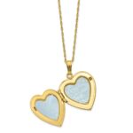 10k w/ 12k Accents and 14k Gold-filled Chain Black Hills Locket - Image 5