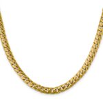 10K 6.25mm Solid Miami Cuban Chain - Image 2