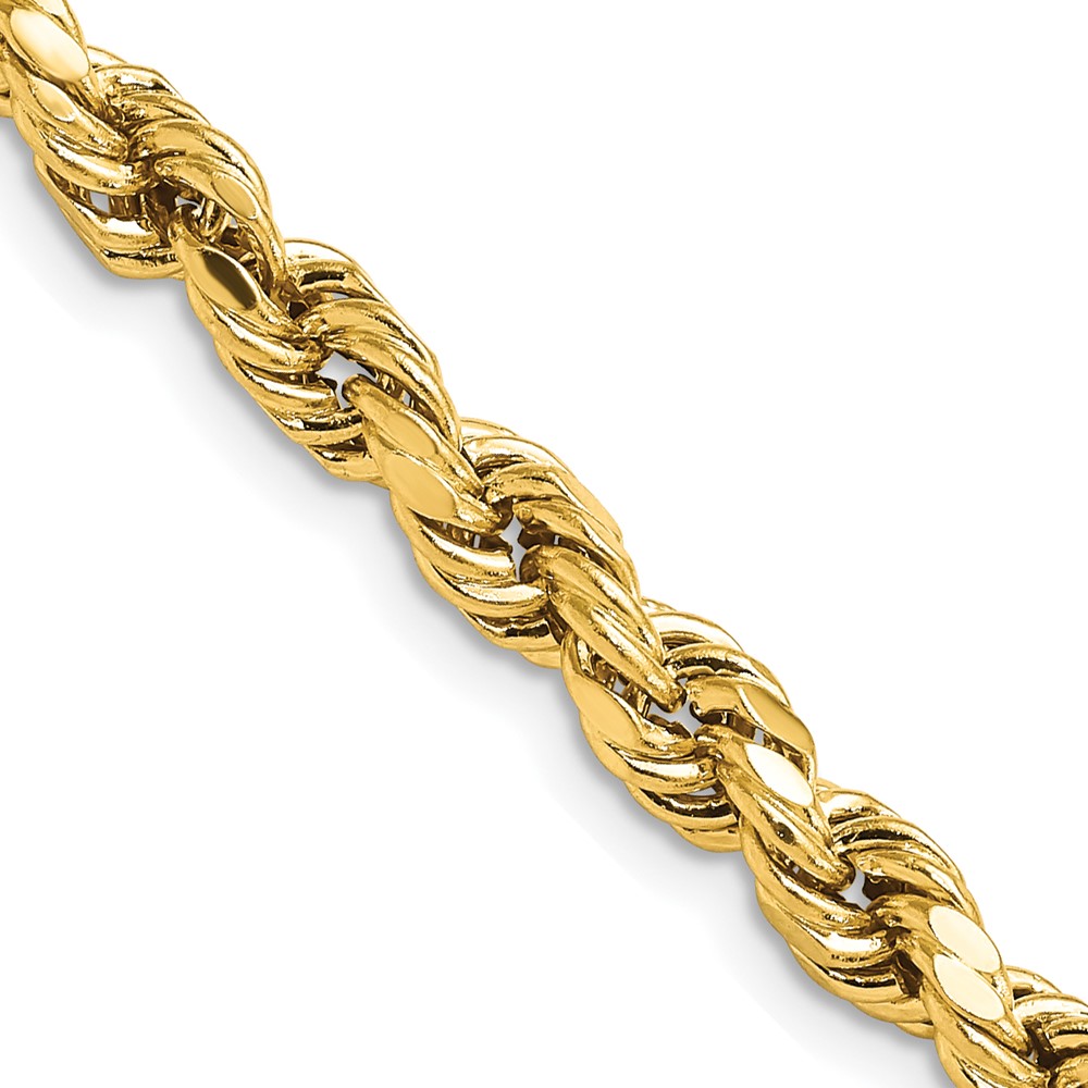 10DH040.jpg 10k 5.5mm Semi-solid D/C Rope Chain - Image 1