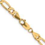 10K 6.25mm Flat Figaro Chain - Image 3