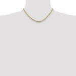 10k 3.25mm Diamond-cut Rope Chain - Image 4