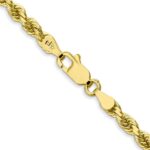 10k 3.5mm Diamond-cut Rope Chain - Image 3