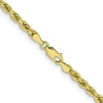 10k 3.75mm Diamond-cut Rope Chain - Image 3