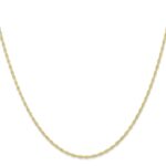 10k 1.35mm Carded Cable Rope Chain - Image 2