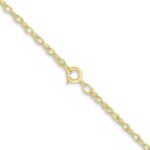 10k 1.35mm Carded Cable Rope Chain - Image 3