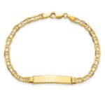 10k Anchor Link ID Bracelet - Image 4