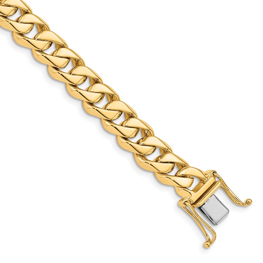 10LK118-8.jpg 10k 8.5mm Hand-polished Traditional Link Chain - Image 1