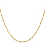 10k 1.5mm Parisian Wheat Chain - Image 2