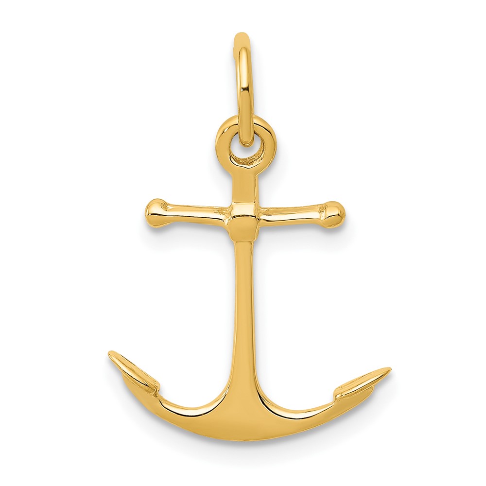 10A5059.jpg 10k Anchor Charm - Image 1
