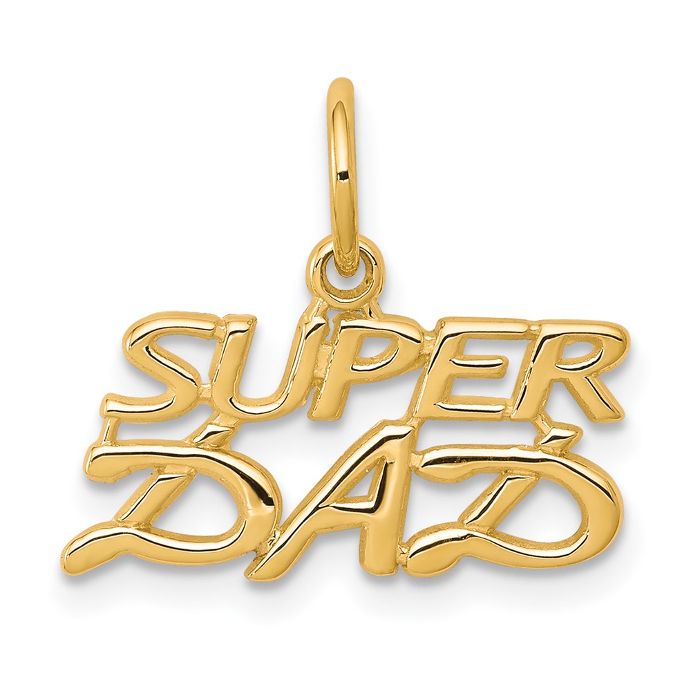 10C102.jpg 10K SUPER DAD Charm - Image 1