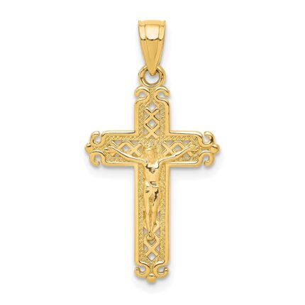 10k Crucifix Pendant