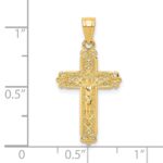 10k Crucifix Pendant - Image 3