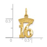 10k SWEET 16 Charm - Image 3