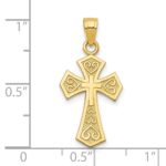 10k Reversible Cross Charm - Image 3