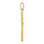 10k Passion Cross Pendant - Image 2