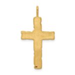 10k Nugget Cross Pendant - Image 4
