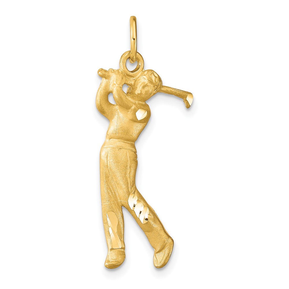 10C169.jpg 10K Golfer Charm - Image 1