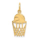10K Basketball Charm