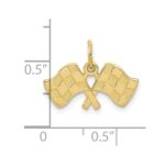10k Racing Flags Charm - Image 3