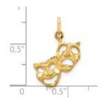 10k Comedy/Tragedy Charm - Image 3