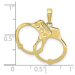 10K Handcuffs Pendant - Image 4