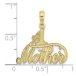 10K #1 MOTHER Pendant - Image 4