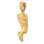 10k 3-D Nefertiti Pendant - Image 5