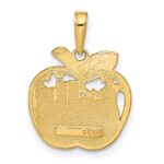 10k New York City Skyline in Apple Pendant - Image 4