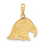 10K Eagle Head Pendant - Image 3