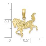 10k Horse Pendant - Image 3
