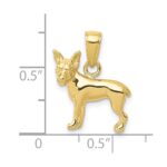 10K Chihuahua Dog Pendant - Image 4