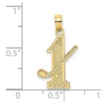 10k Golf Club and Ball on #1 Charm - Image 3