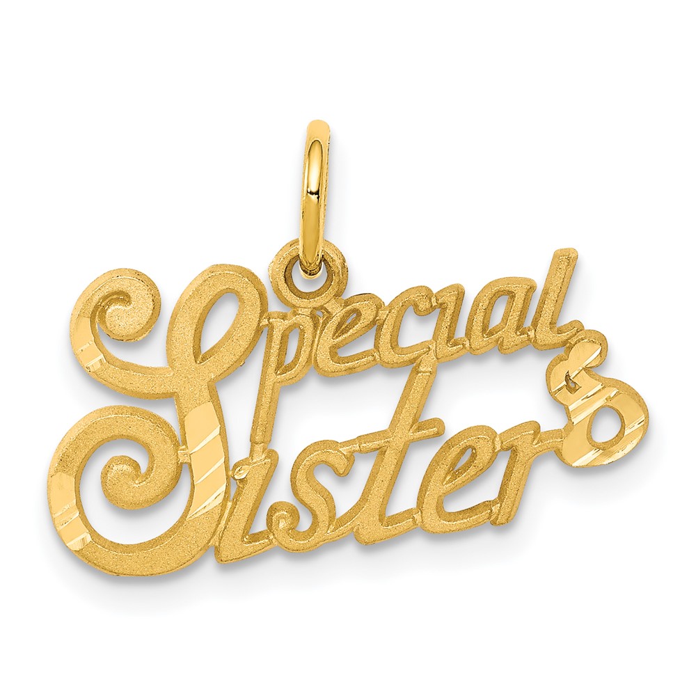 10C493.jpg 10K SPECIAL SISTER Charm - Image 1