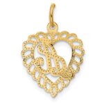 10KY Initial A Charm - Image 4