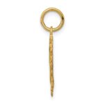 10k Initial F Charm - Image 2