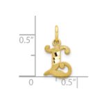 10k Initial L Charm - Image 3