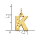 10k Initial K Charm - Image 3