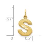 10k Initial S Charm - Image 3
