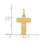 10k Initial T Charm - Image 3