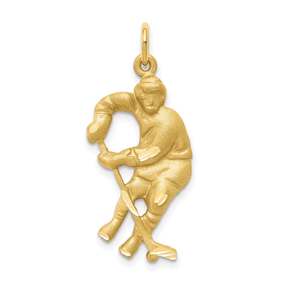 10C840.jpg 10K Hockey Player Charm - Image 1