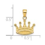 10k Crown Charm - Image 3