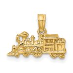 10K 3-D Locomotive Pendant - Image 4