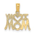 10K I HEART MY MOM Pendant - Image 3