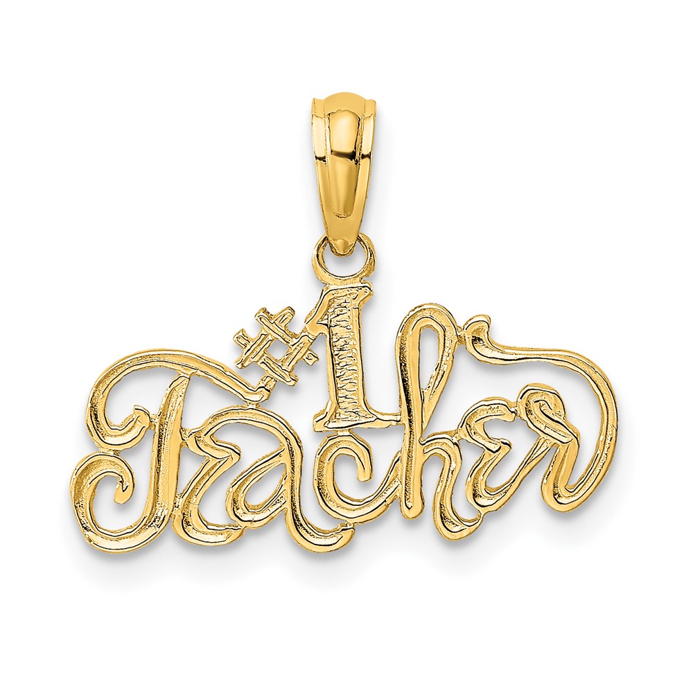 10D4179.jpg 10K #1 TEACHER Charm - Image 1