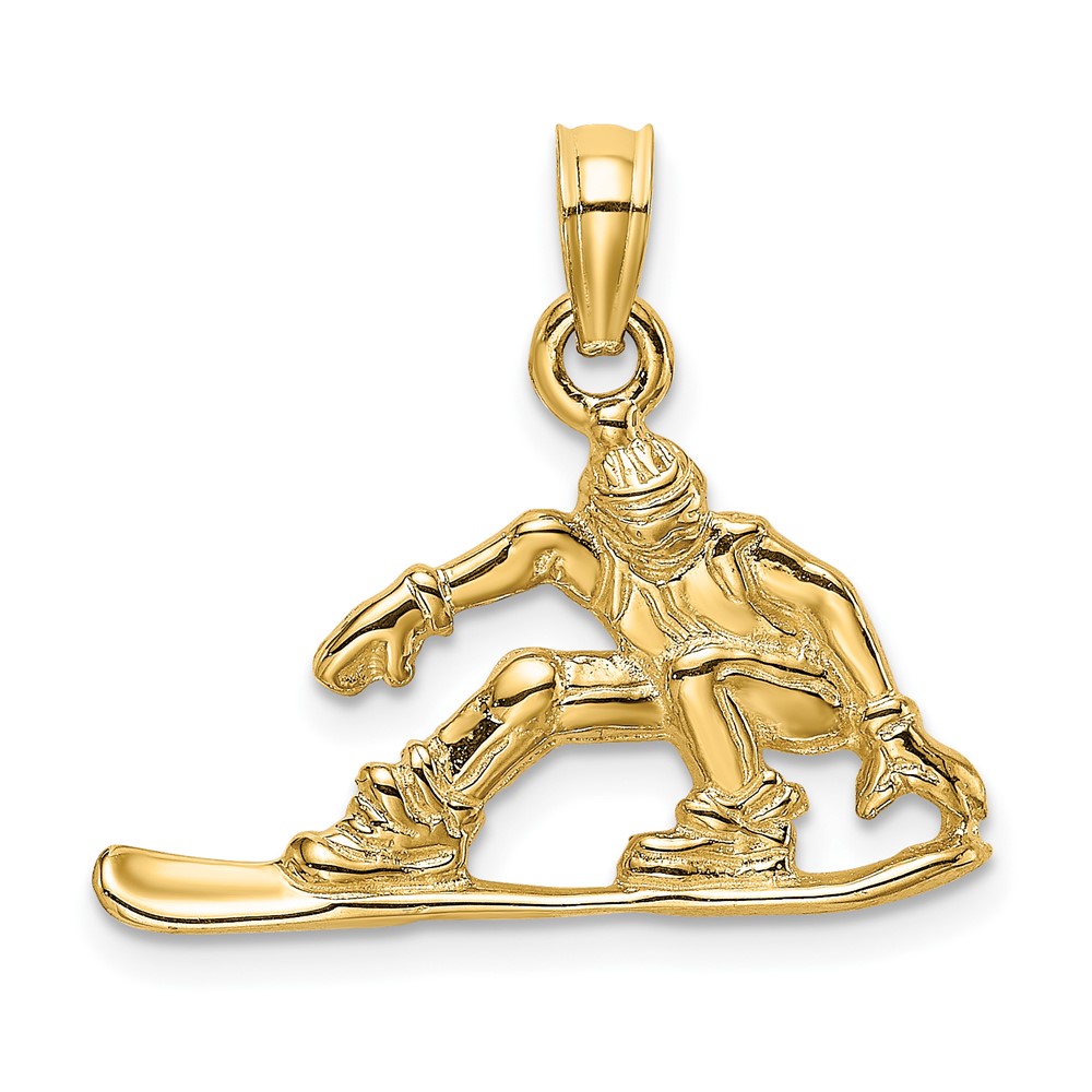 10D4275.jpg 10K Snowboarder Charm - Image 1