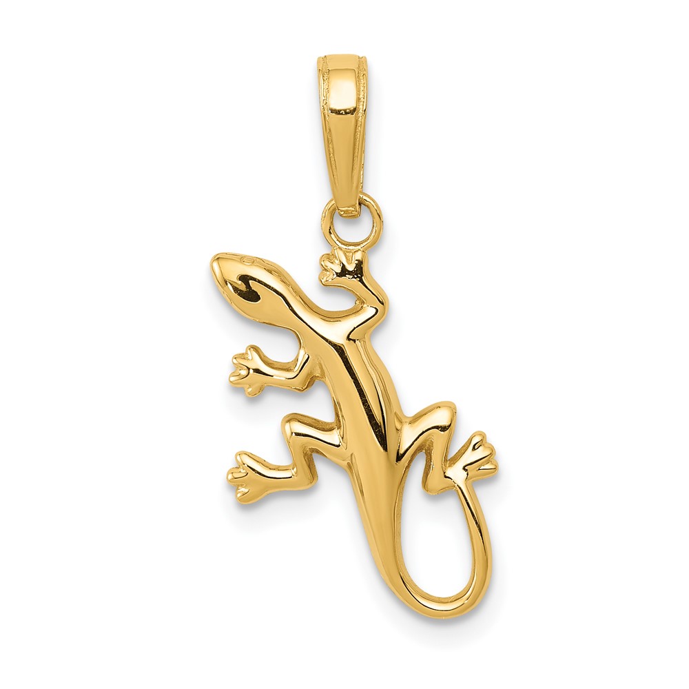 10D4389.jpg 10k Gecko Pendant - Image 1