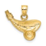 10k Rhodium Golf Club and Ball Charm - Image 4