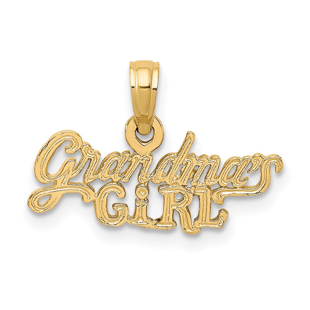 10K2700.jpg 10k GRANDMA'S GIRL Charm - Image 1